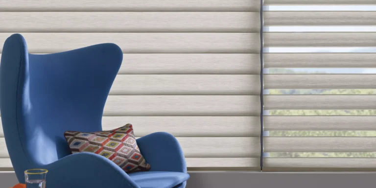 Serene™ Textured Horizontal Fabric in Brooke